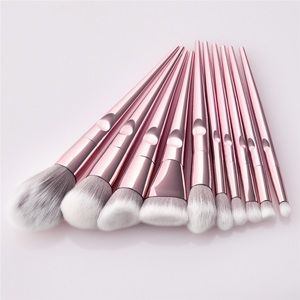 🔥10pc Rose Gold Makeup Brush🔥